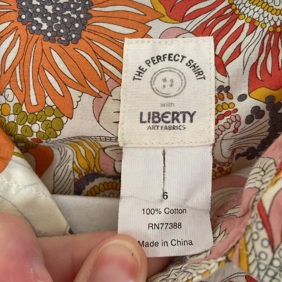 The Perfect Shirt for J. Crew with Liberty of London Fabric - Picture 8 of 8